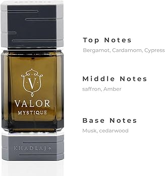 Amazon.com : Khadlaj Valor Mystique Eau De Parfum Spray for Men