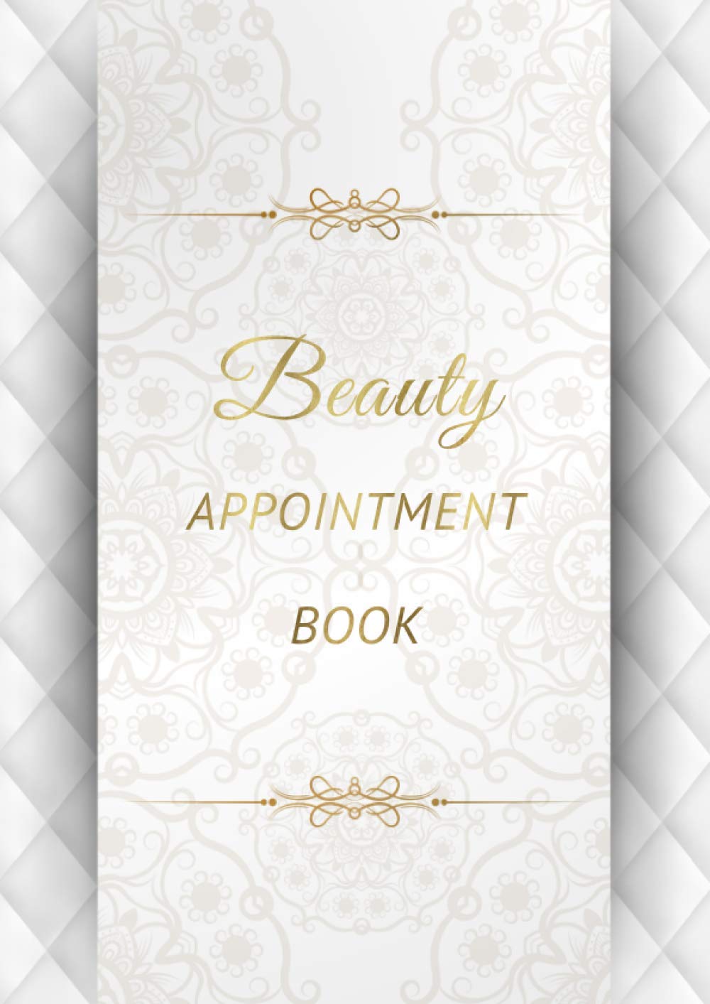 Beauty Appointment Book: A4 Large Appointment Book for Spa, Hairdressing, Hair Stylish, Schedule Organizer 15 Minute Increments | With Leather Cover