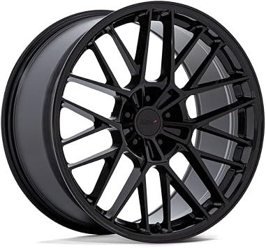 20x9 TSW TW001 Daytona Gloss Black Wheel 5x112 20mm, G-BLK