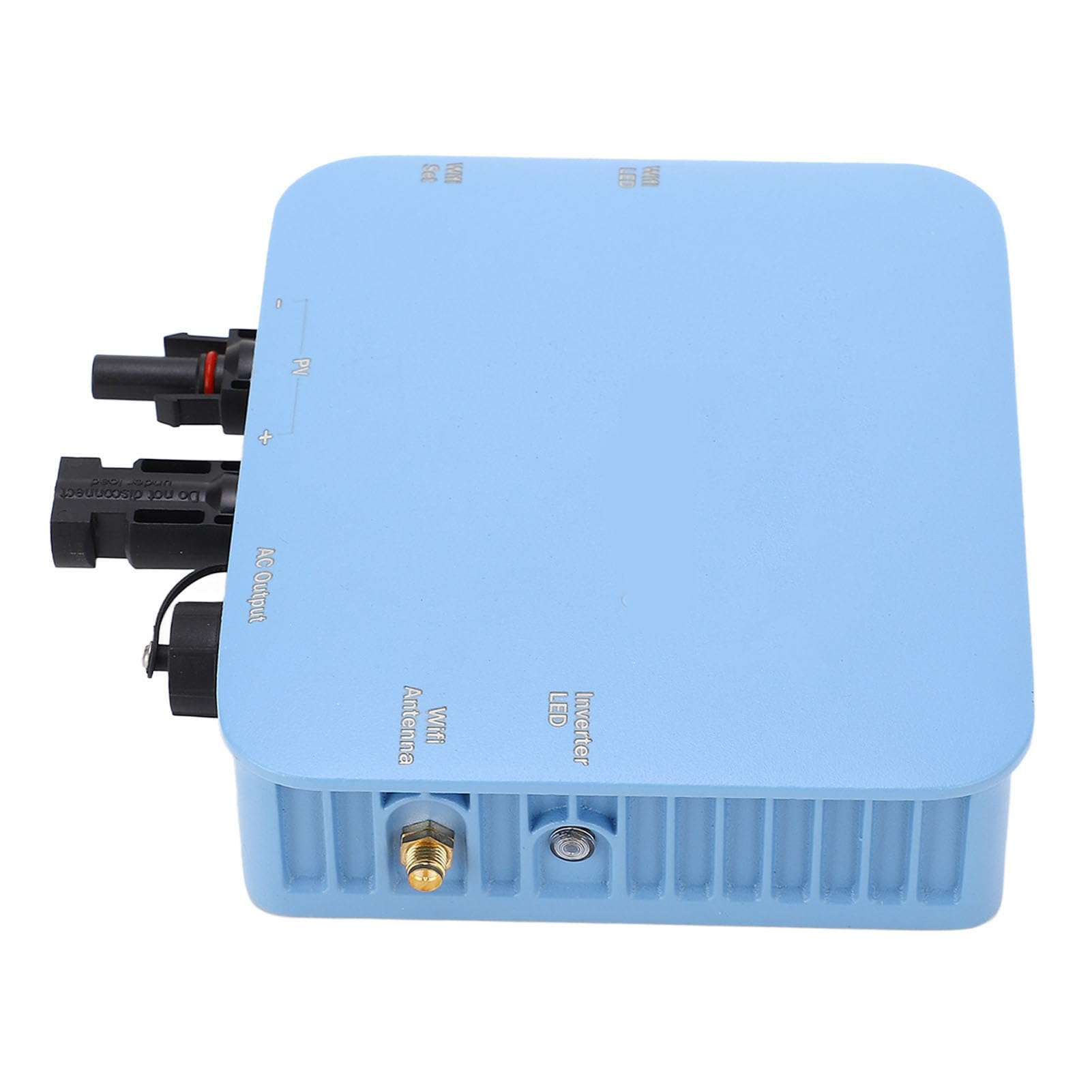 Micro Inversor Solar WiFi, Salida de Onda Sinusoidal Pura IP65 Inversor Conectado a la Red 120V 230V Identificación Automática Enchufe de la UE para el Hogar (500W)