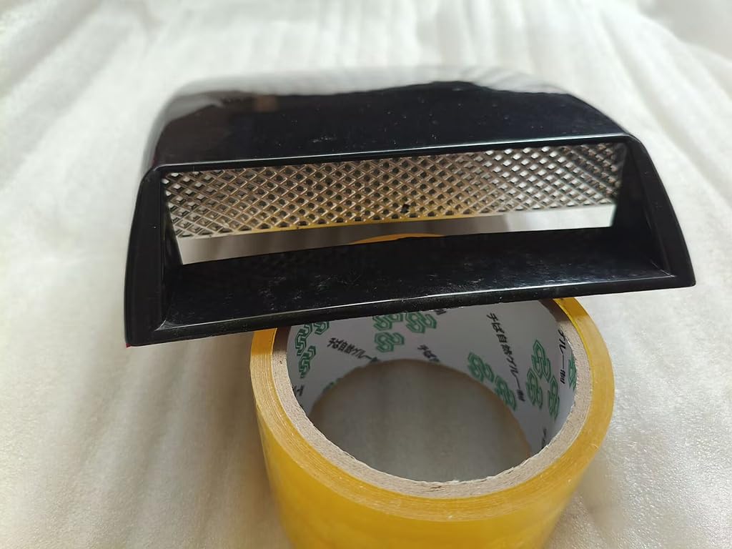 Eppar New Universal Hood Scoop Roof Scoop One PC Compatible with Ford Mustang Escape Everest Fiesta Ranger F-150 Wildtrak Focus Expedition Explorer Galaxy GT (Black)