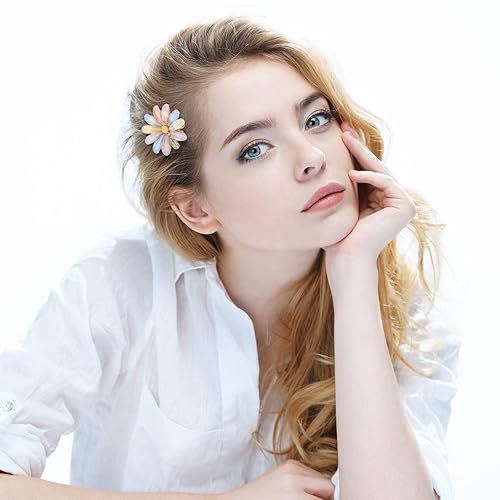 Miniatura 2 de 10 pinzas decorativas para el cabello para mujeres y niñas, con diamantes de imitación, broches, mariposa, broches, de metal, hechos a mano,