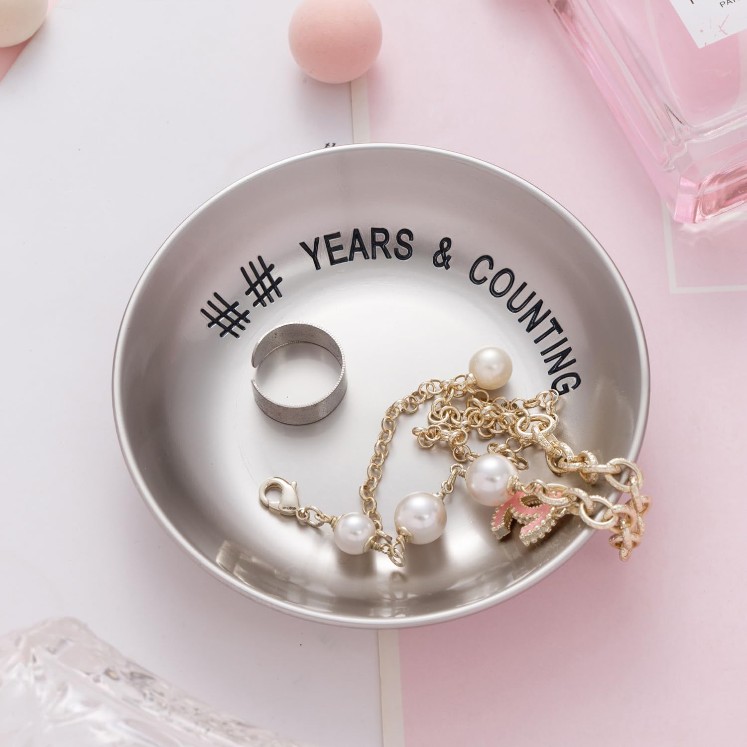 10 Year Anniversary Tin For Her Him Wedding Tin Jewelry