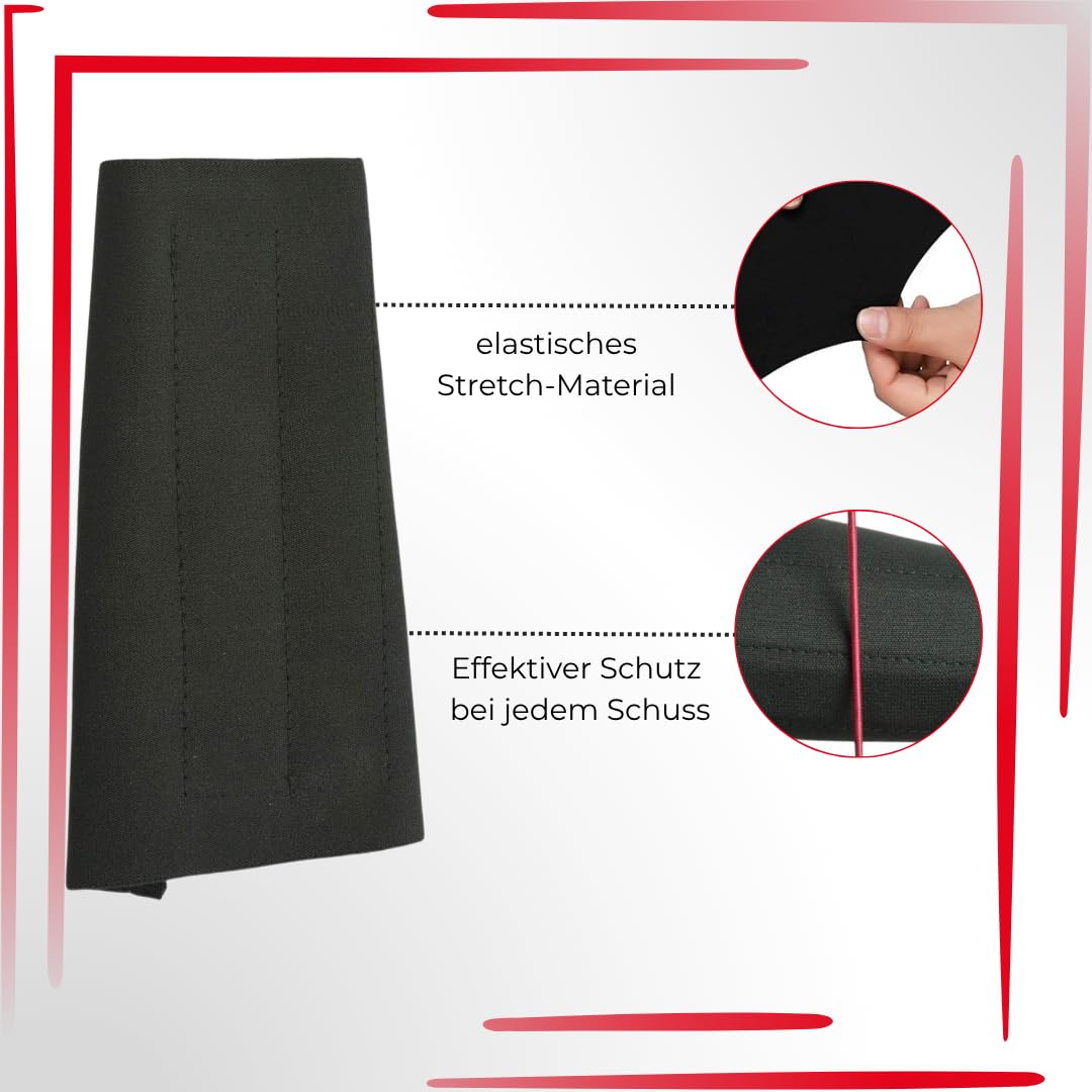 ElToro Armschutz Bone 4 - Wildleder Armschützer Für Bogenschießen