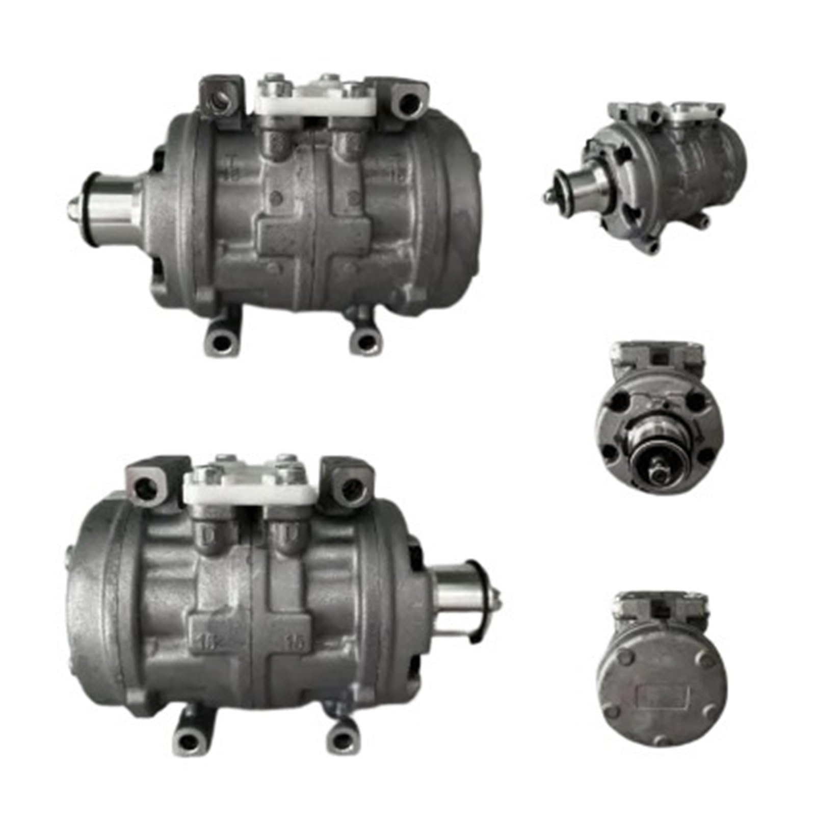 Dlkaddkgf One Color 10P15c Auto Ac Compressor Compatible For Toyota Land Cruiser 1987 (Fj62) Without Clutch Tophead