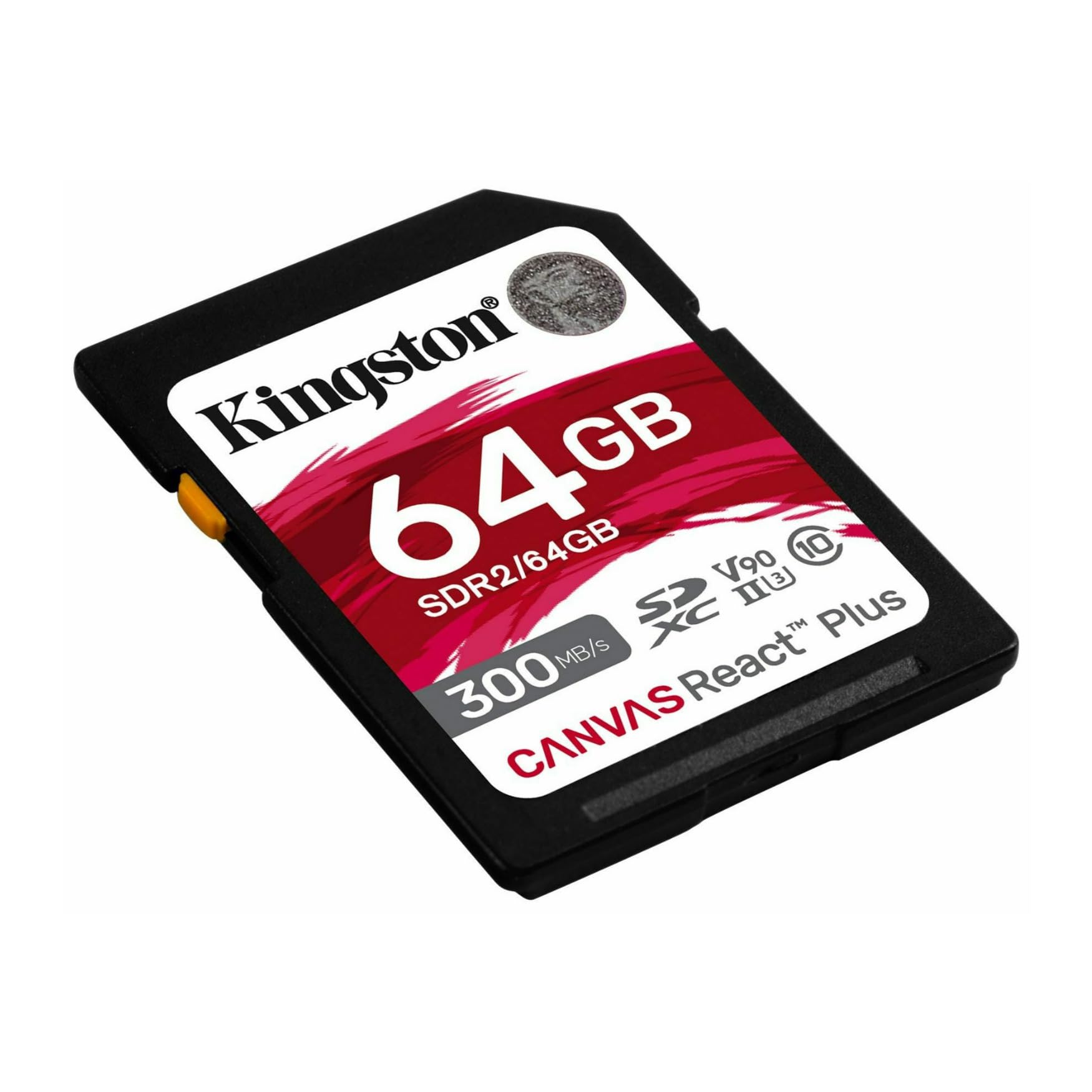 Amazon.com: Kingston Canvas React Plus 64GB SDXC UHS Ii, with Card