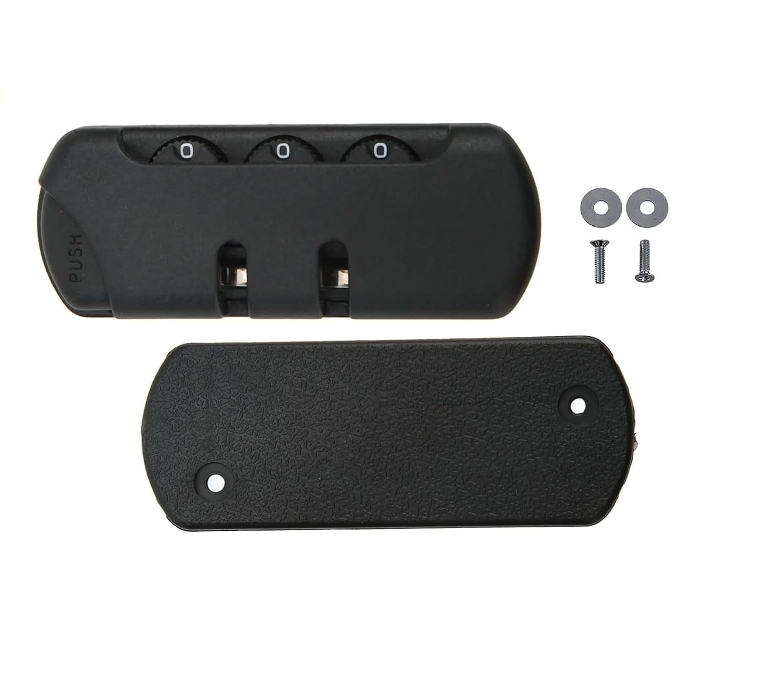 Crafscorp - Repair Replacement Luggage Number Lock for Trolley Suitcase Bags for Safety - (Black)-image-15