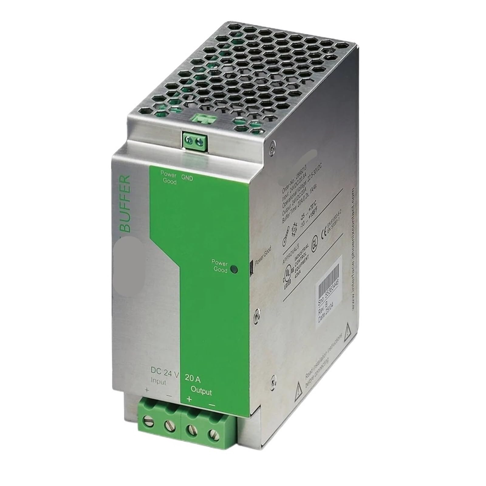 SWEWDSQG Power Module QUINT-BUFFER/24DC/20 24V 20A 2866213