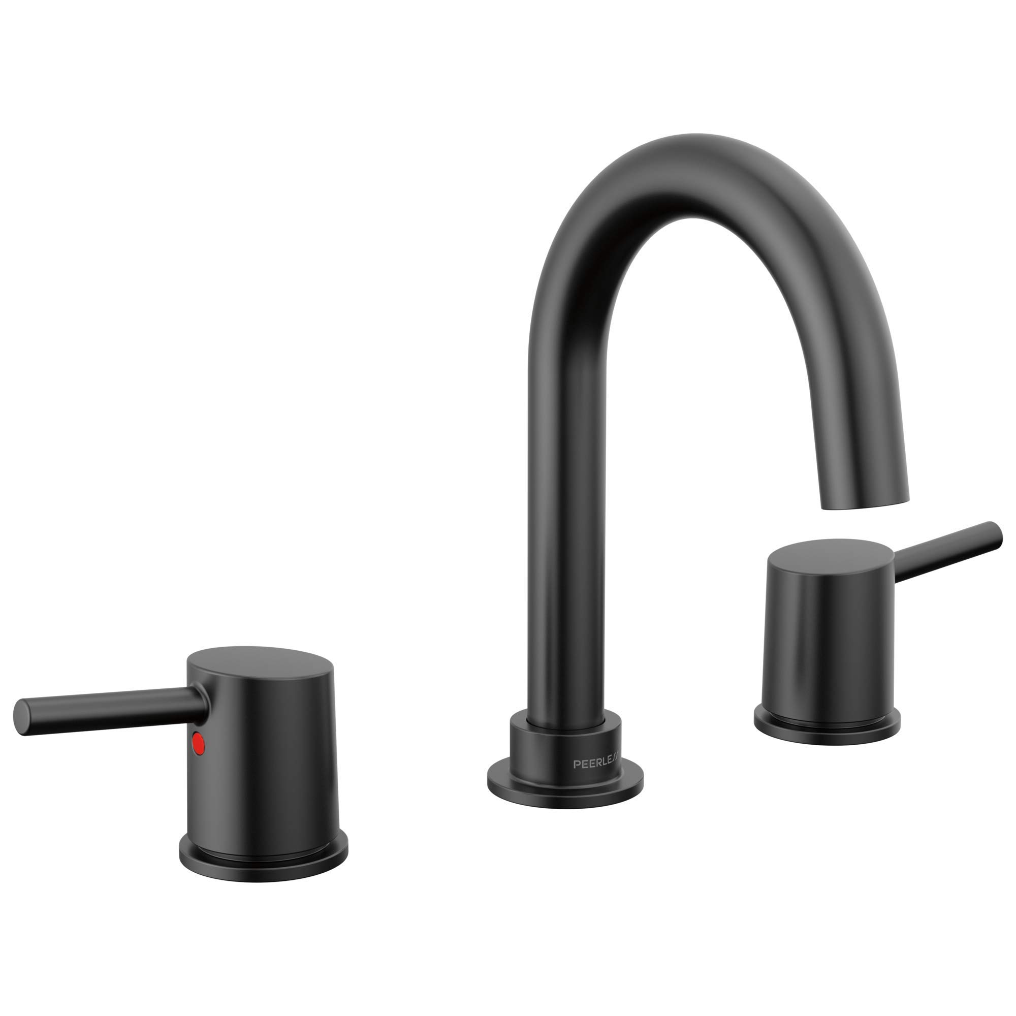 Mélangeur Peerless P3547LF-BL noir mat pour créer une ambiance spa moderne dans votre salle de bain