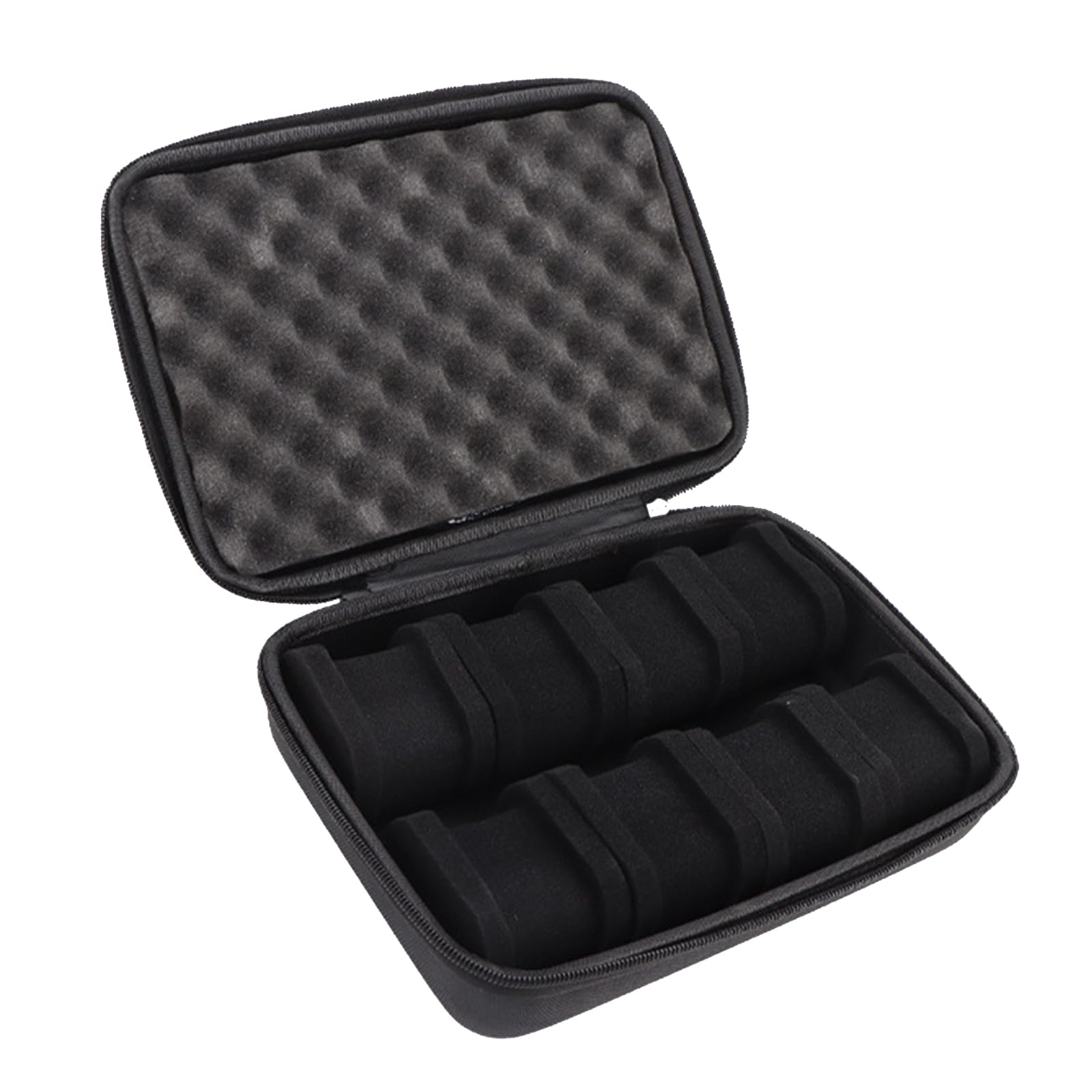 Yigzycn Smartwatch Carrying Case 8 Slot Storage Box Shockproof Portable Jewelry Organizers Solution For Collectors & Enthusiasts