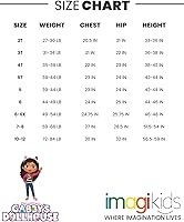 Vista 7 de Dreamworks Gabby's Dollhouse Pandy Paws Gabby - Conjunto de camiseta y leggings para niñas pequeñas y grandes