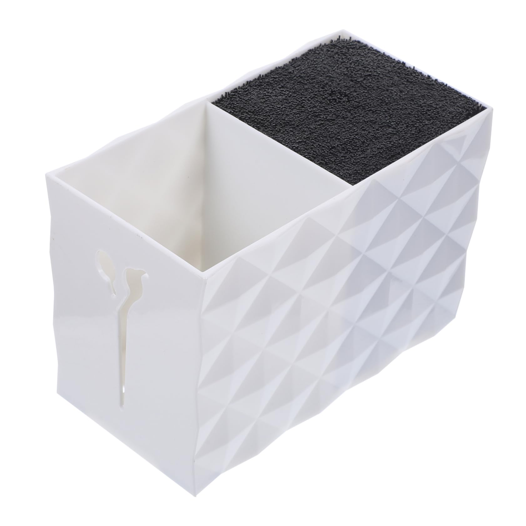 OHPHCALL Hair Scissors Storage Box Anti-slip Organizer Hairdressing Tools Holder for Salon Home Shop