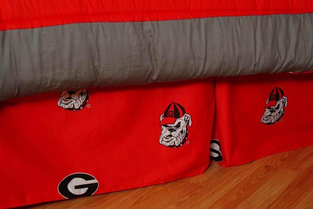 Twin : College Covers Georgia Bulldogs Dust Ruffle-image-44