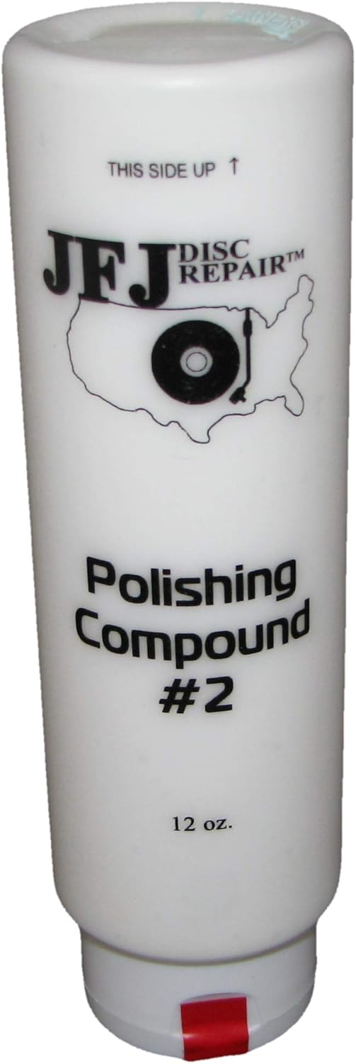 JFJ Disc Repair JFJPOL2 12oz 2 Polish Compound, White
