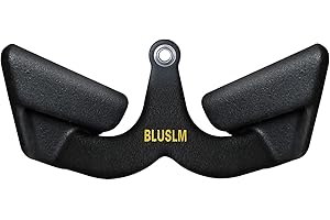 Gym Back Attachment Bar for LAT Pulldown, Strength Training T-Bar V-Bar Attachments Handle