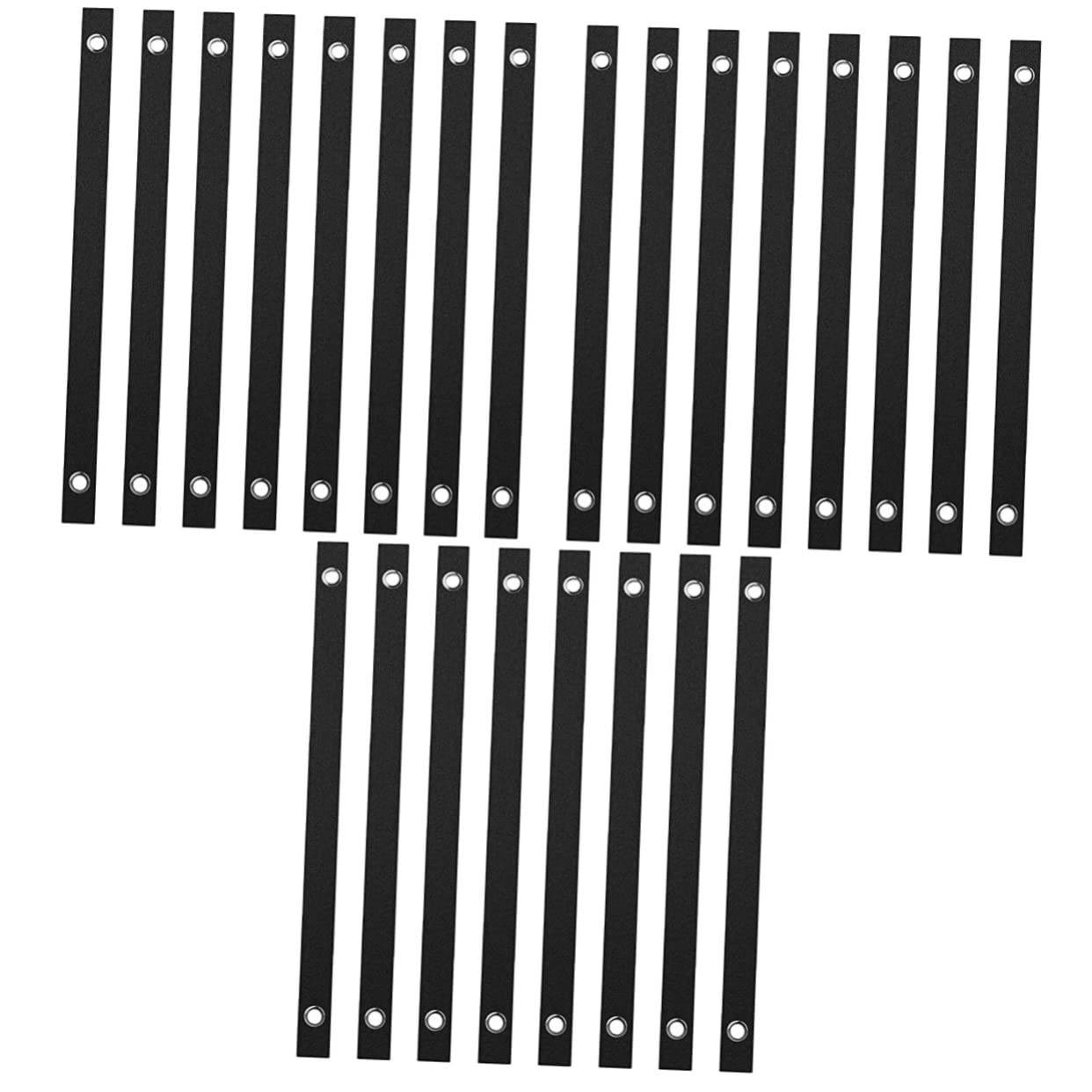 TOYANDONA 3 Set Cinghie per Fissaggio E Flessibile per Alberelli Protezione Ottimale per Piante Resistente E Duraturo Facile da Installare 8 Pezzi*3