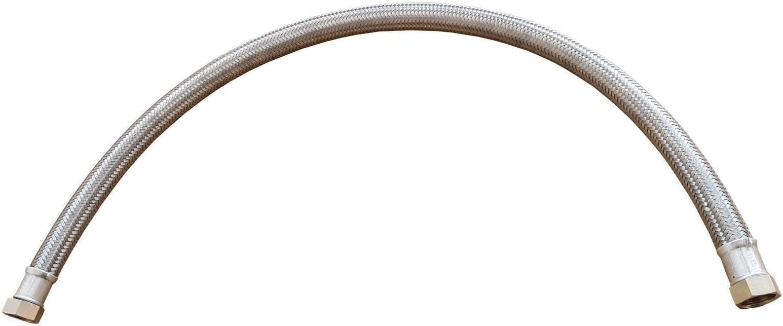 Flexi Flexible Pump Connector Water Hose Pipe Connection Female 3/4" x 3/4" 60cm