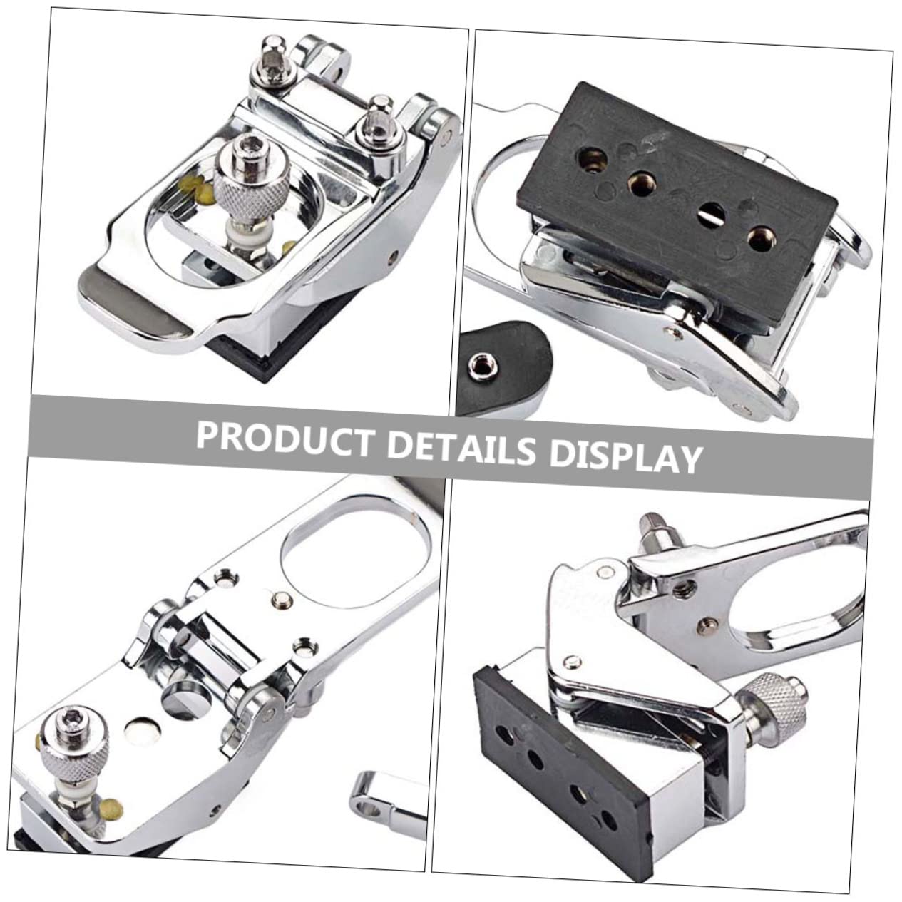BESPORTBLE Regolatore Accessorio Superficie e per in Rullante Metallo Argento Liscia Struttura Robusta per Manutenzione Batteria Strumento Musicale