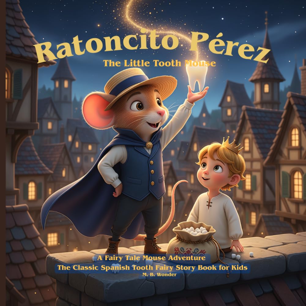 Ratoncito Pérez: The Little Tooth Mouse: A Fairy Tale Mouse Adventure — The Classic Spanish Tooth Fairy Story Book for Kids