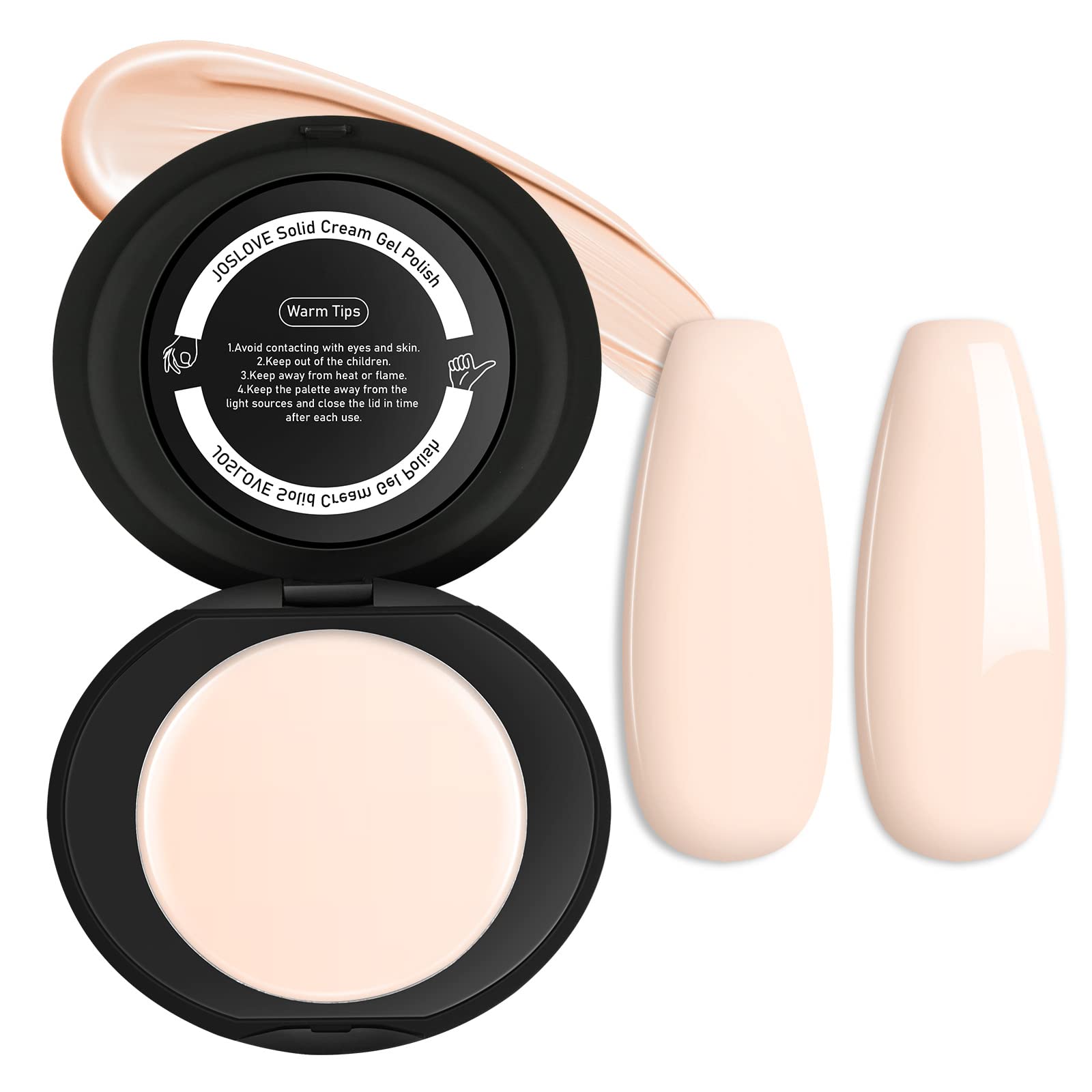 Photo 1 of 2 ITEMS, JOSLOVE Milky Nude Solid Cream Gel Polish, BUNDLE