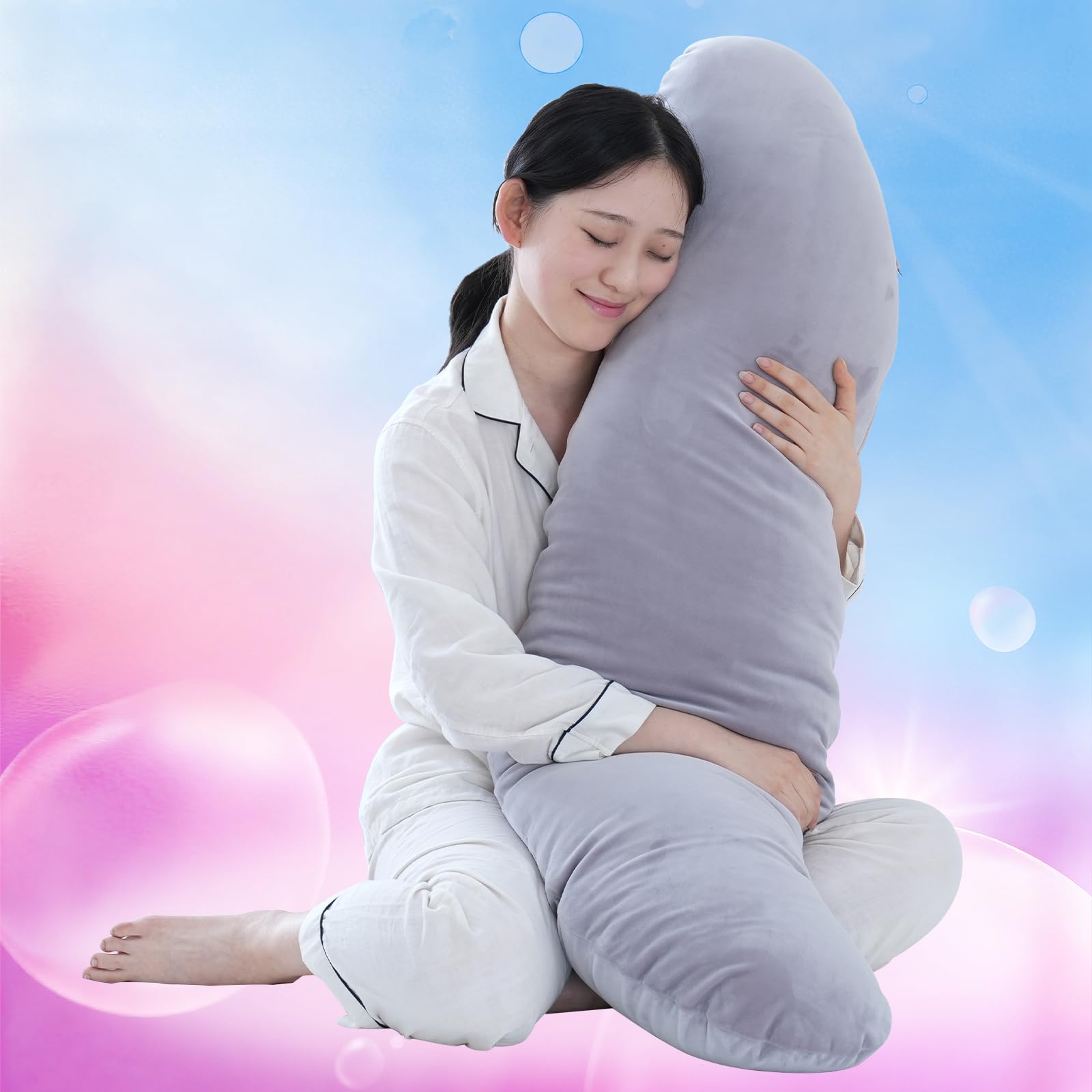 Amazon｜Maru Living 抱き枕 だきまくら【ふわもちだき枕】だき枕 抱枕