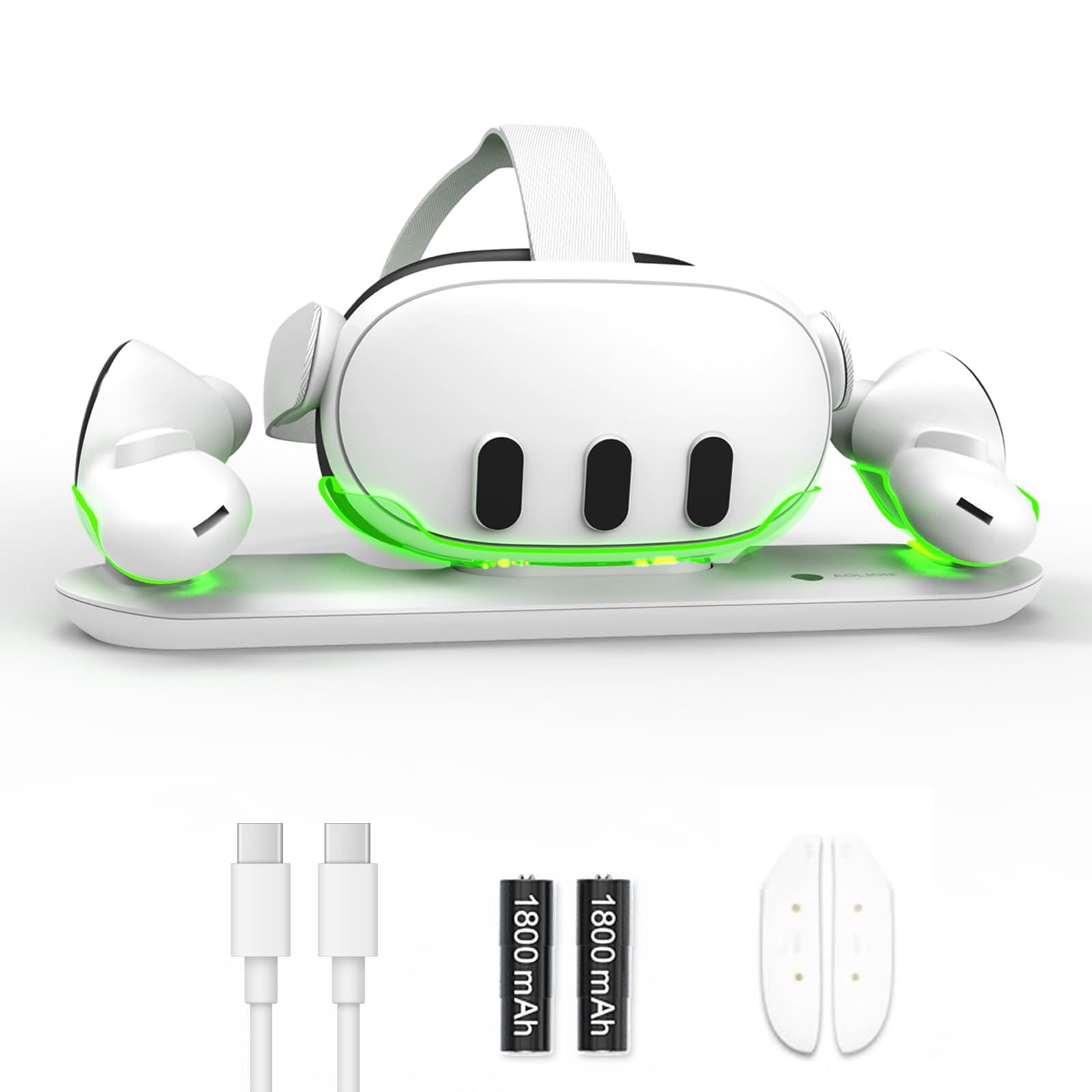 BINBOK VR Charging Dock for Meta Quest 3/ Oculus Quest 3, VR