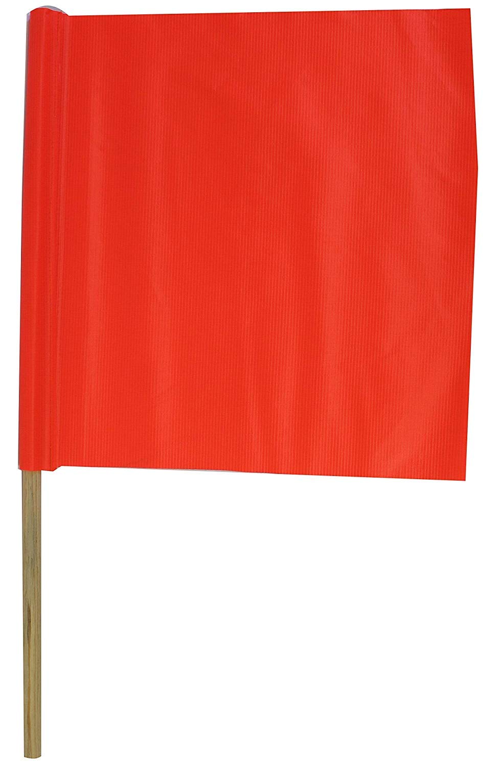 Amazon.com: Orange Vinyl 18 inch Safety Flag on 30 inch