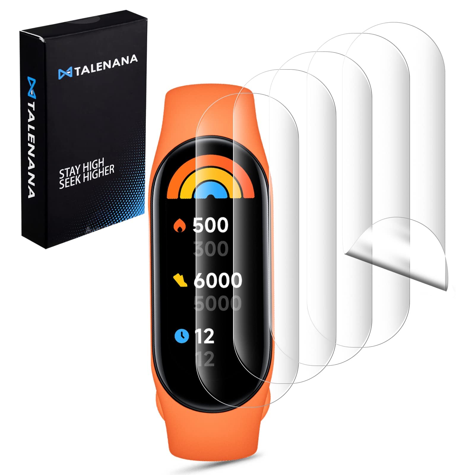 Amazon.co.jp: TALENANA for Xiaomi Smart Band 8/7 フィルム Xiaomi 