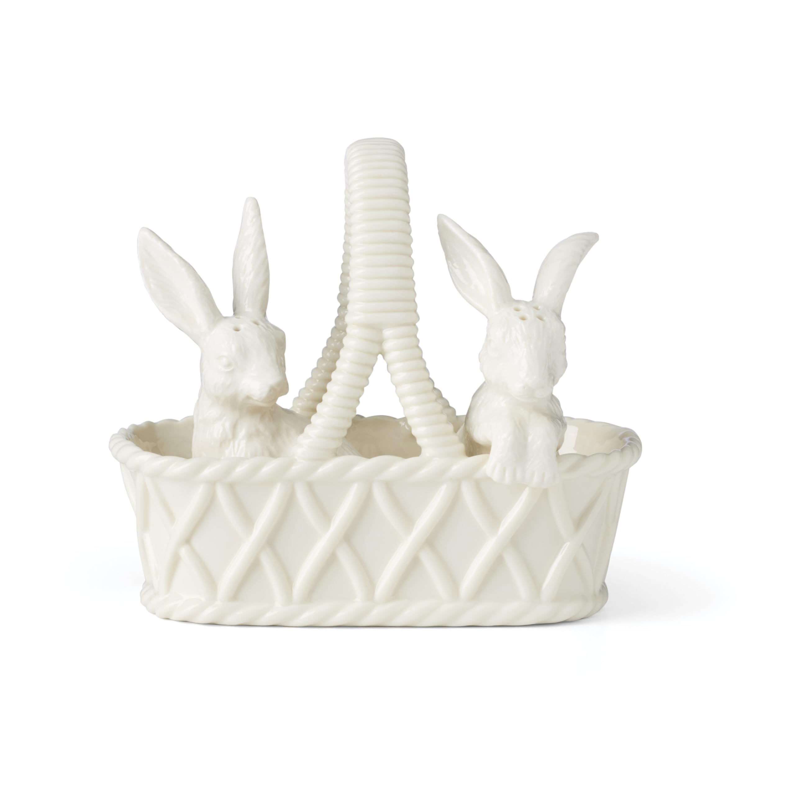 Amazon.com: Lenox 897158 Wicker Creek Bunny Salt & Pepper Set