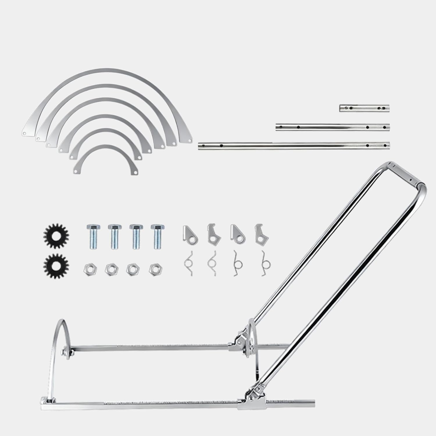 200-600mm HDPE Corrugated Pipe Tensioner, Heavy Duty Manual Pipe Clamp Tool For Drainage Sewer Construction, Universal Docking Connector For Pipeline Installation