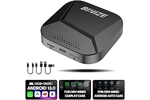 Binize Android 13 Carplay Ai Box Streaming 3.0