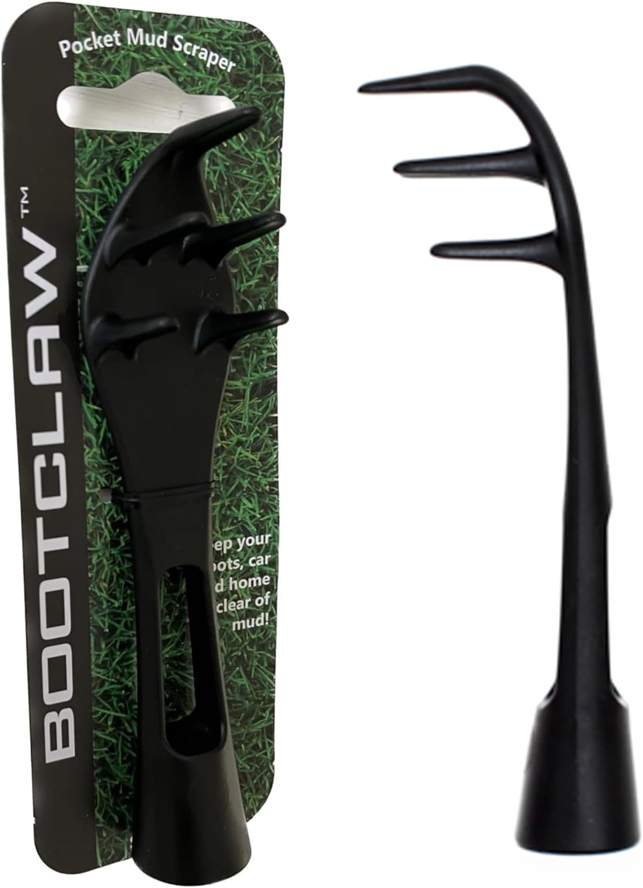 Black football boot scraper