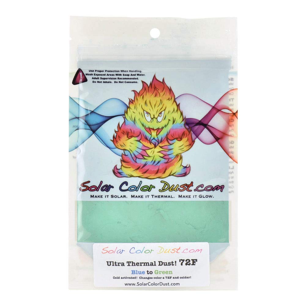 Color Changing Powder UV Color Changing Powder For Crafts SolarColorDust Thermal Pigment ...
