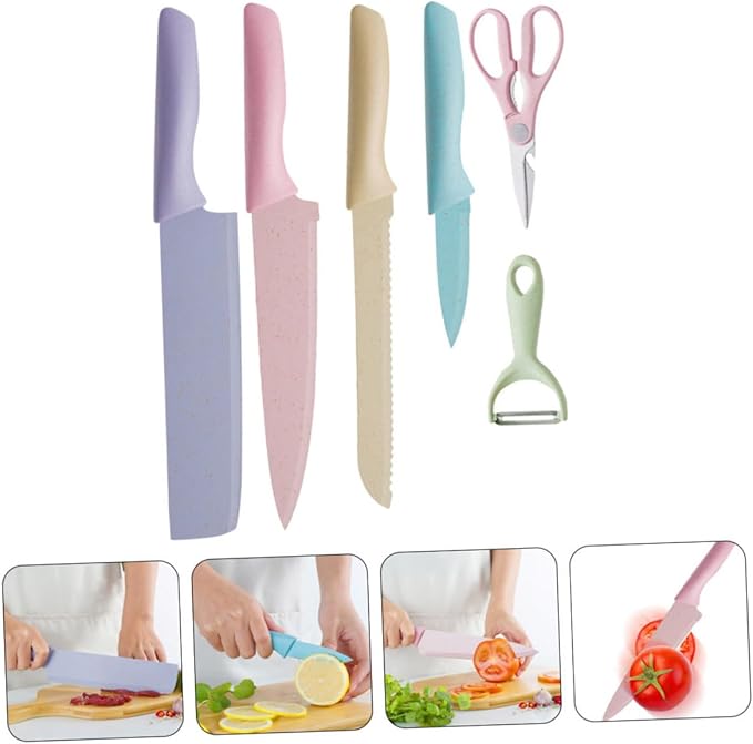 Set Cuchillos Cocina Acero Inoxidable miniatura 7
