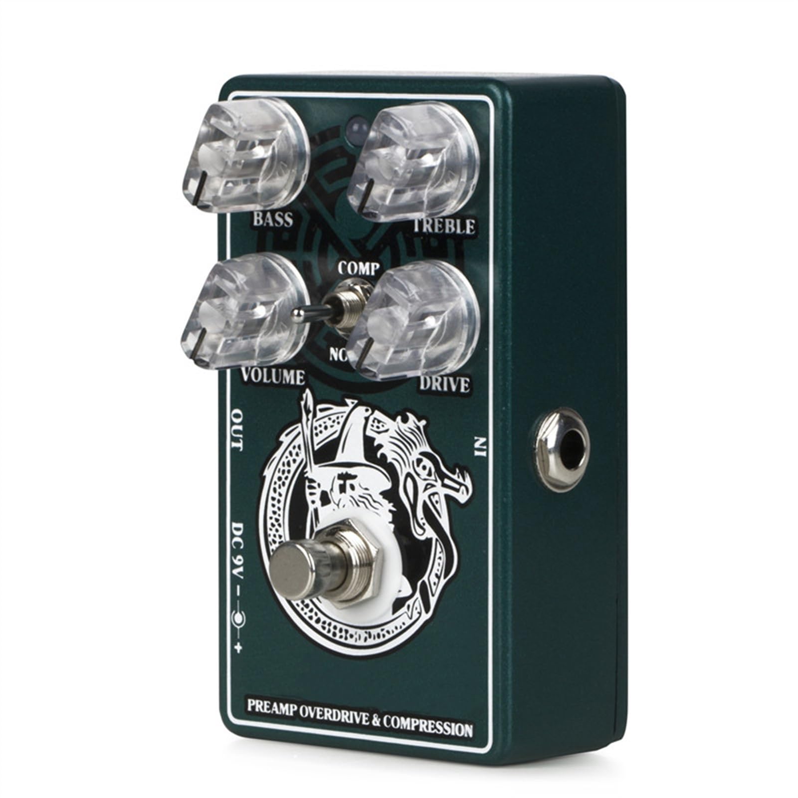 modulacyjny pedał gitarowy Pedał Gitary Overdrive Przedwzmacniacz Pedał Efektów Kompresora Overdrive