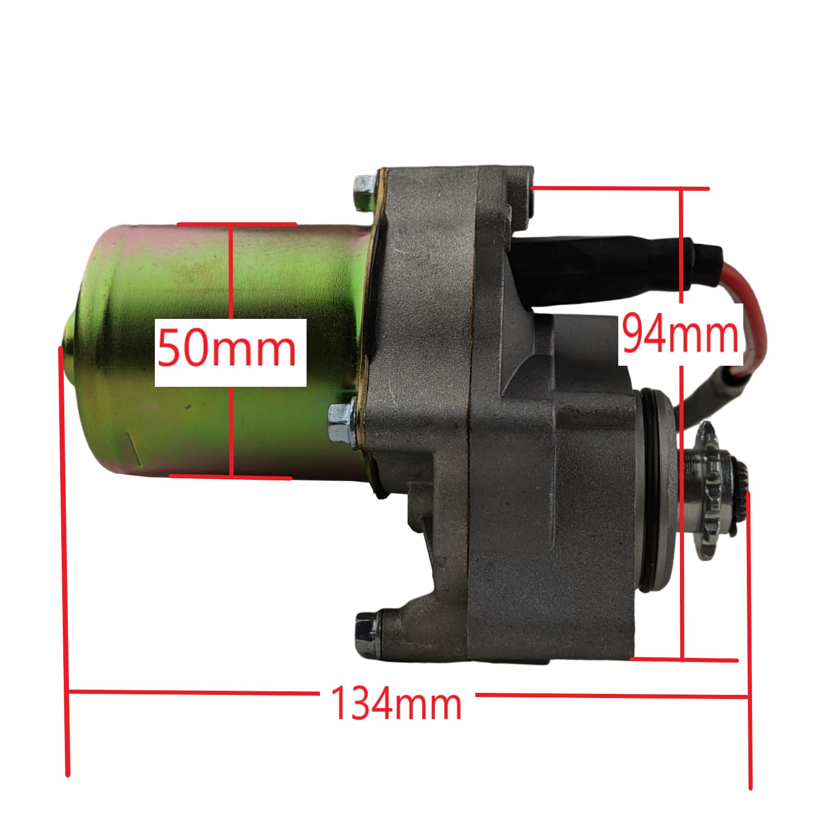Amazon.com: RedCap Starter Motor Clockwise Rotation for 60cc