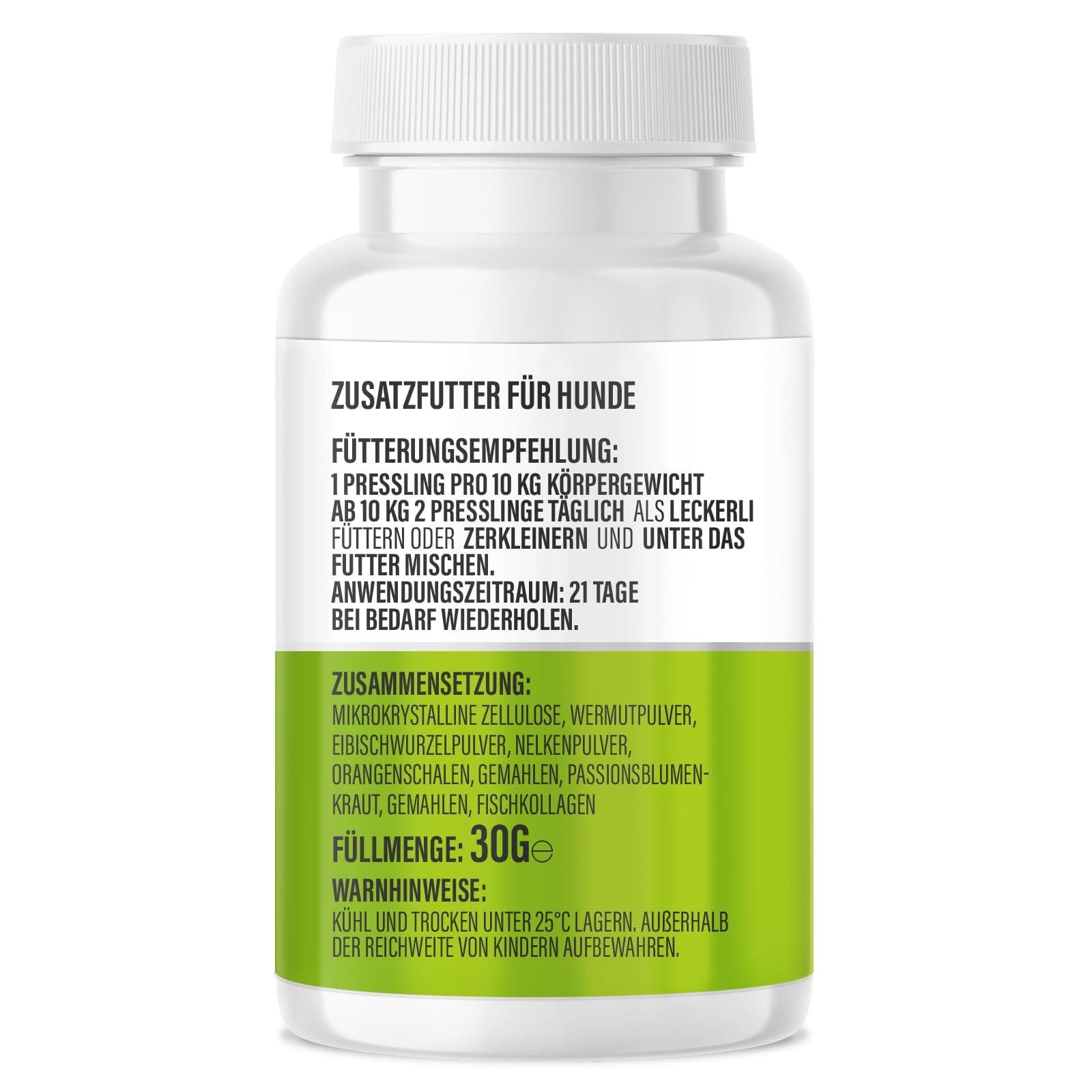 Wormilex Lot de 10 comprimés vermifuges secondaires pour chiens Formule végétale sans additifs pour chien
