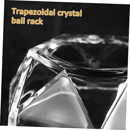 Miniatura 2 de Homoyoyo 2 piezas Base de acrílico Esfera Soporte de globo Base de Esfera de Cristal Soporte de Esfera para Exhibición de Esfera de Cristal Soportes