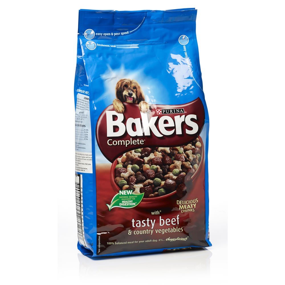 Bakers Adult Dry Dog Food Beef and Veg 5kg