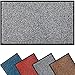 Produktbild Dor Mibao Schmutzfangmatte Fußmatte, Grau Schwarz 60x90 cm, Eingangstürmatte Waschbar Strapazierfähiger Schmutzfänger, Rutschfester Türmatte Fußmatte für Innen und Außen, Saugfähige Fußmatte