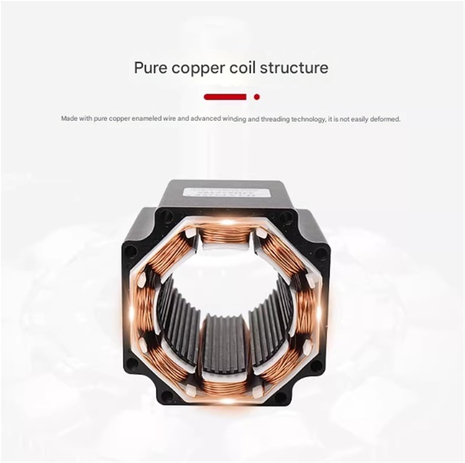 1,5 A 40 N.cm 4 Leitungen Nema17 Schrittmotor,8 Grad 3D-Druckteile mit magnetischem Kernloch CZ Schrittmotor