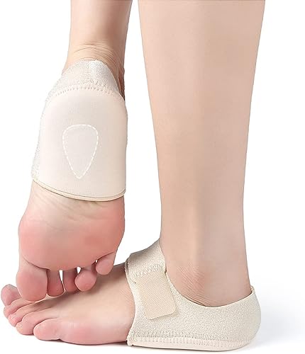 Miniatura 6 de Talonera para fascitis plantar para dolor de talón Versión actualizadaProtectores de talónalmohadillas de mangas, soporte de talón para dolor de
