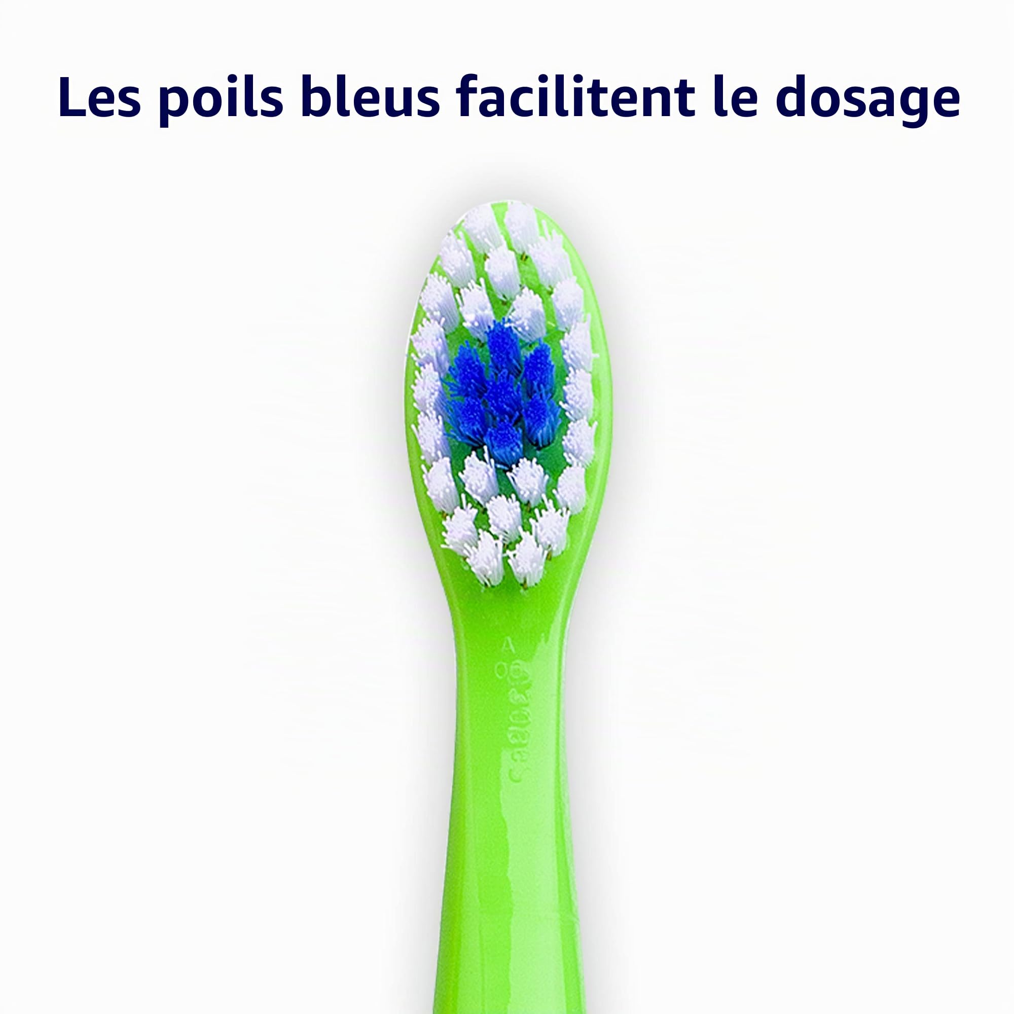 Elmex Lot de 6 brosses à dents d'entraînement pour enfant Assortiment de coloris
