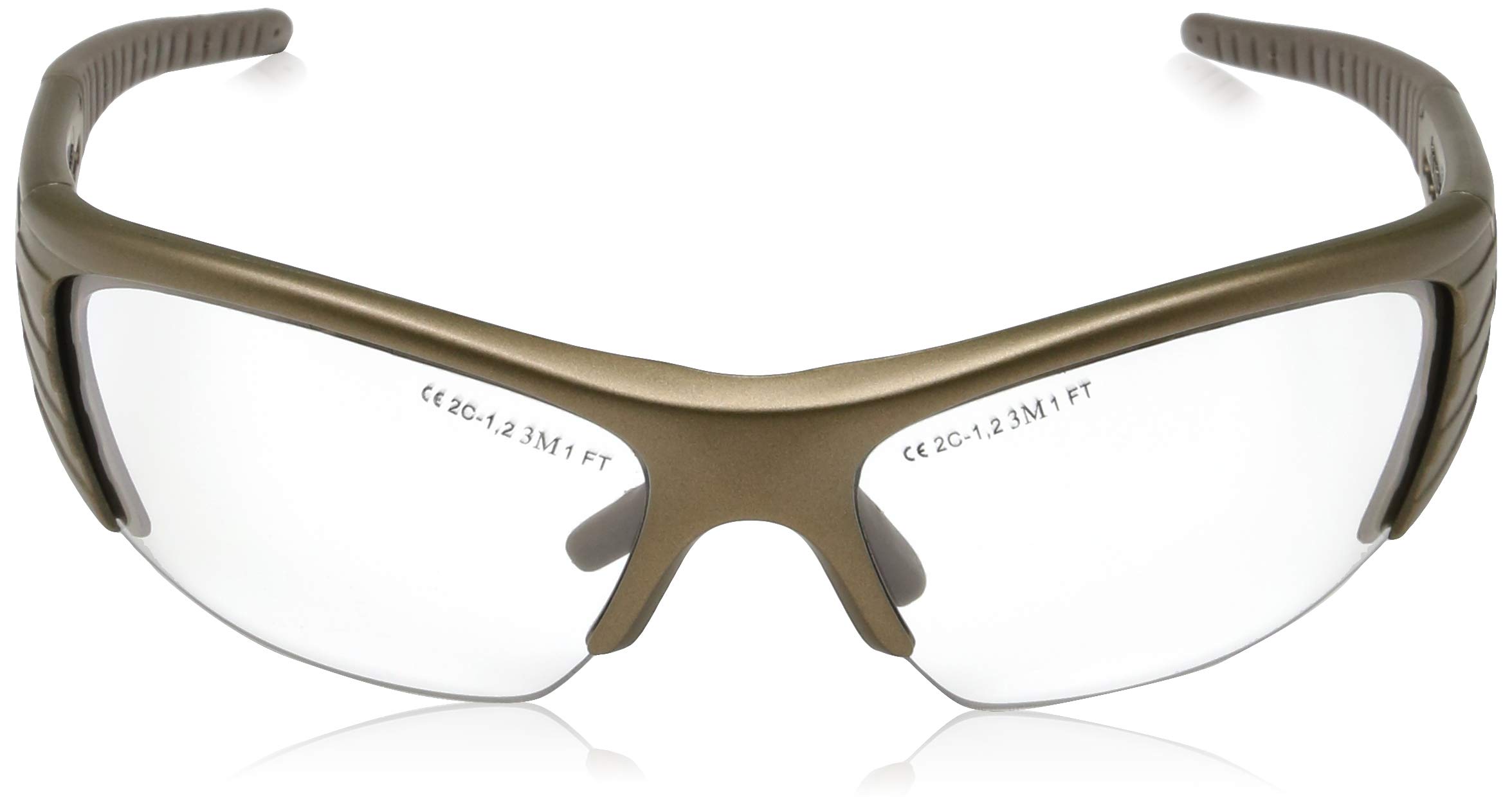 3M Solus 1000 Gafas de seguridad antivaho, montura azul o negra, lente transparente, con bolsa, S1CB
