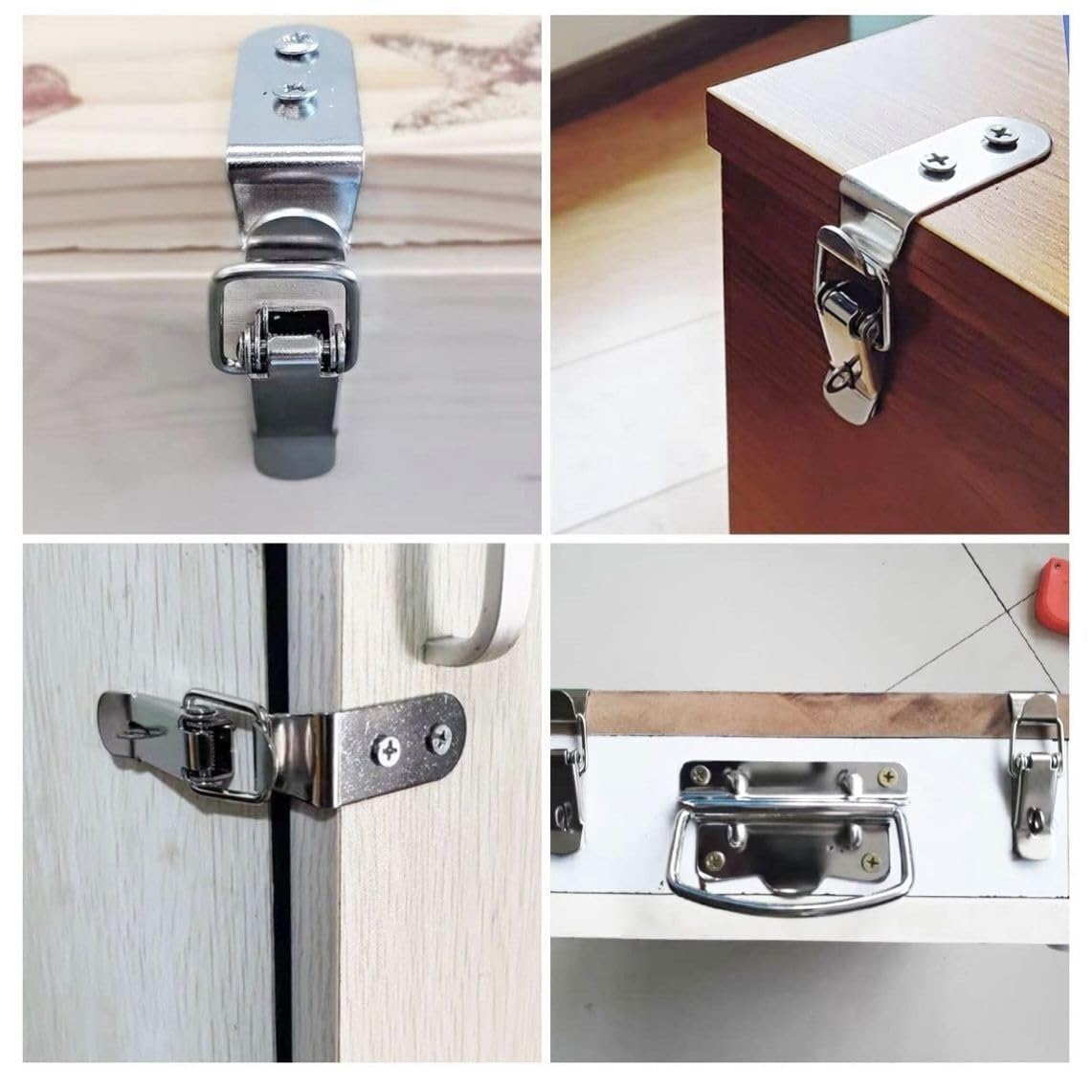8pcs Right Angle Hook Box Buckle Für Schubladen