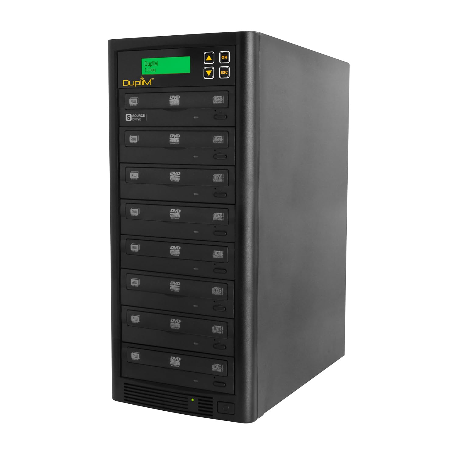 DupliM 1:7 DVD CD Duplicator Stand-Alone Cloner Burner Copier