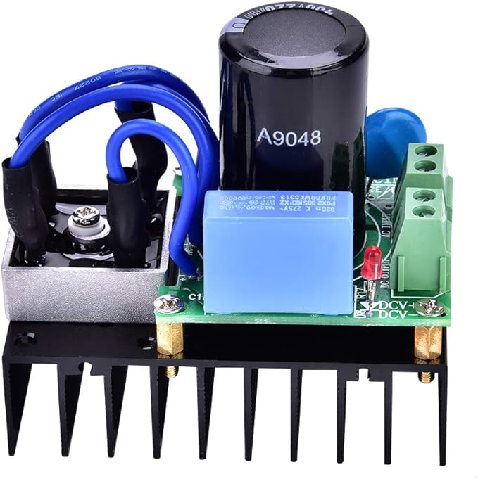 Rectifier Board Module, 0220V AC to 0311V DC 10A Universal Mutiple