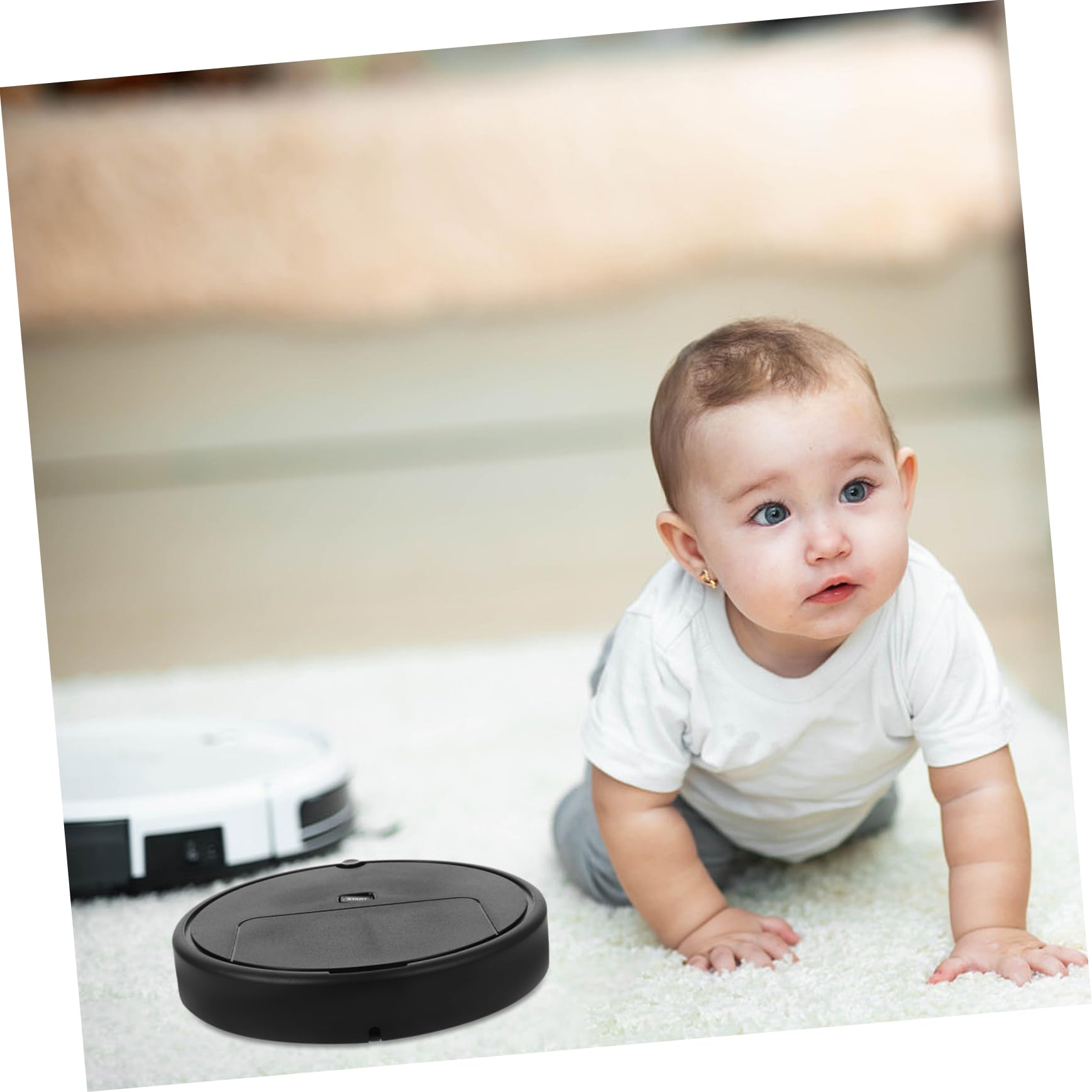 Roboter Staubsauger Spielzeug - Interaktives Reinigungsspielzeug Für Kinder