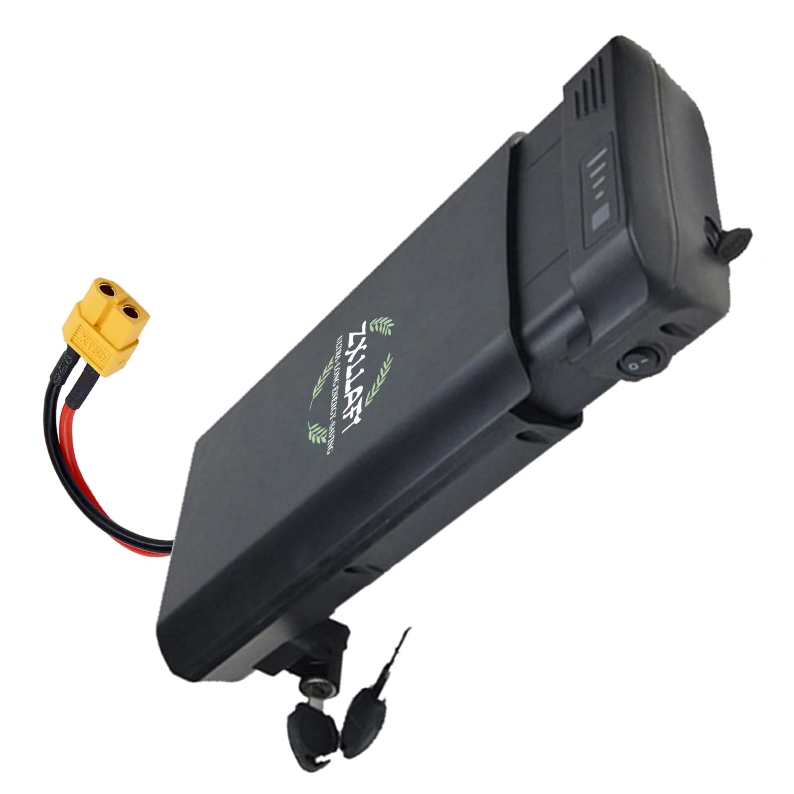 Batterie au Lithium pour Porte-Bagages arrière 36 V 24 V Batterie pour vélo électrique Batteries Rechargeables Carte de Protection BMS intégrée avec indicateur LED