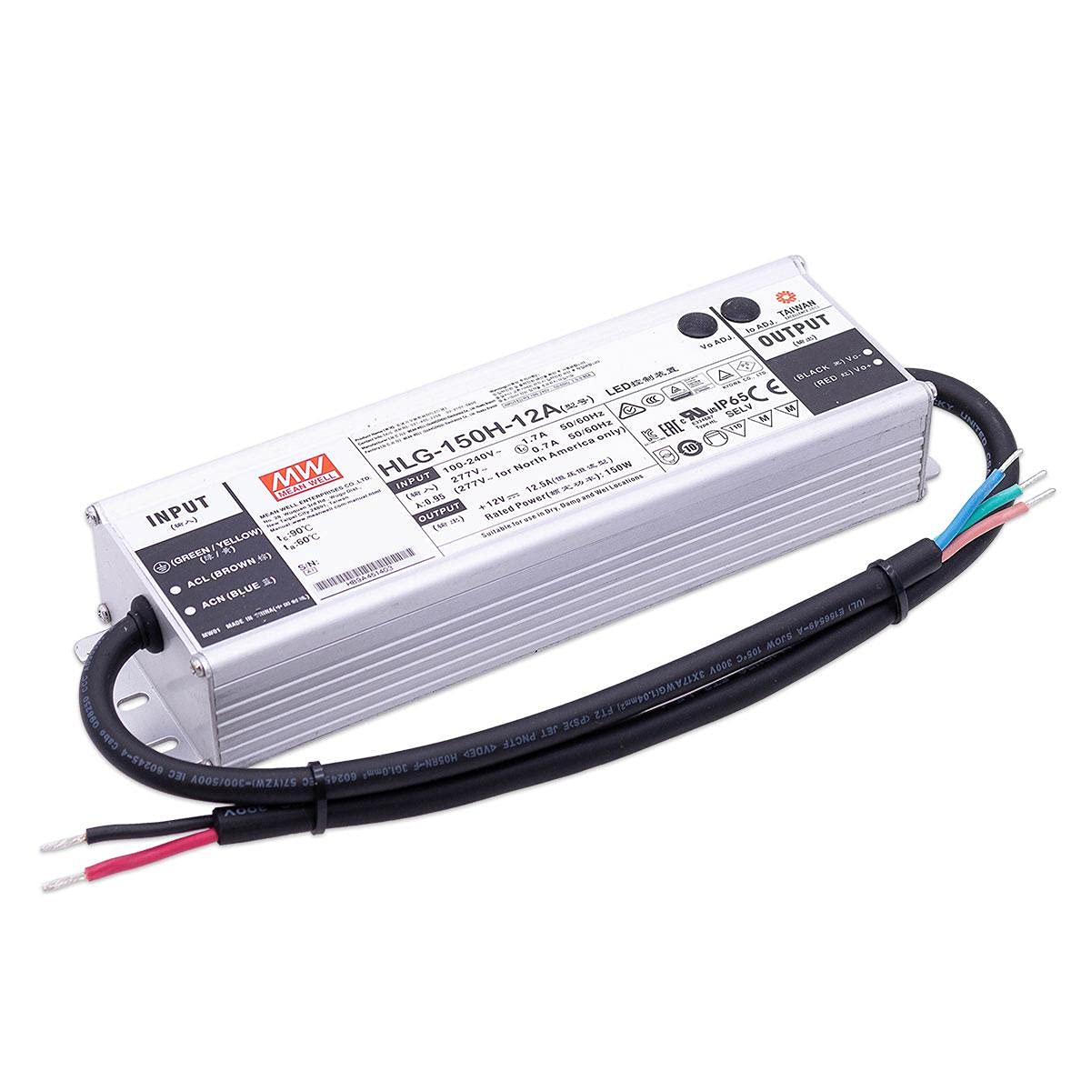 Schaltnetzteil HLG-150H-12A 150W IP65